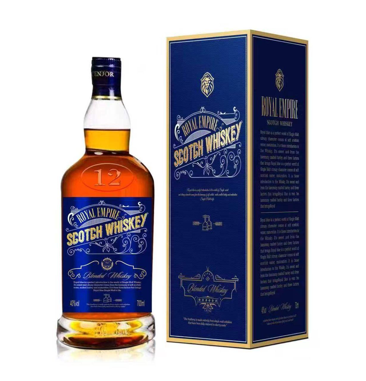 Royal Empire Blue Whiskey